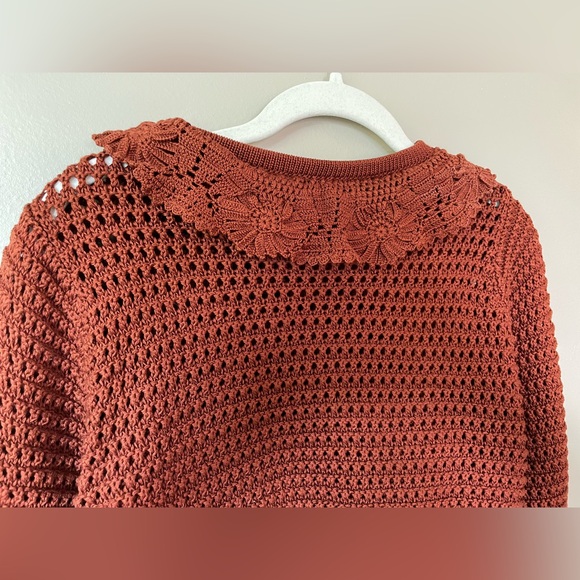 DÔEN Talia Sweater in Chile - Picture 7 of 9